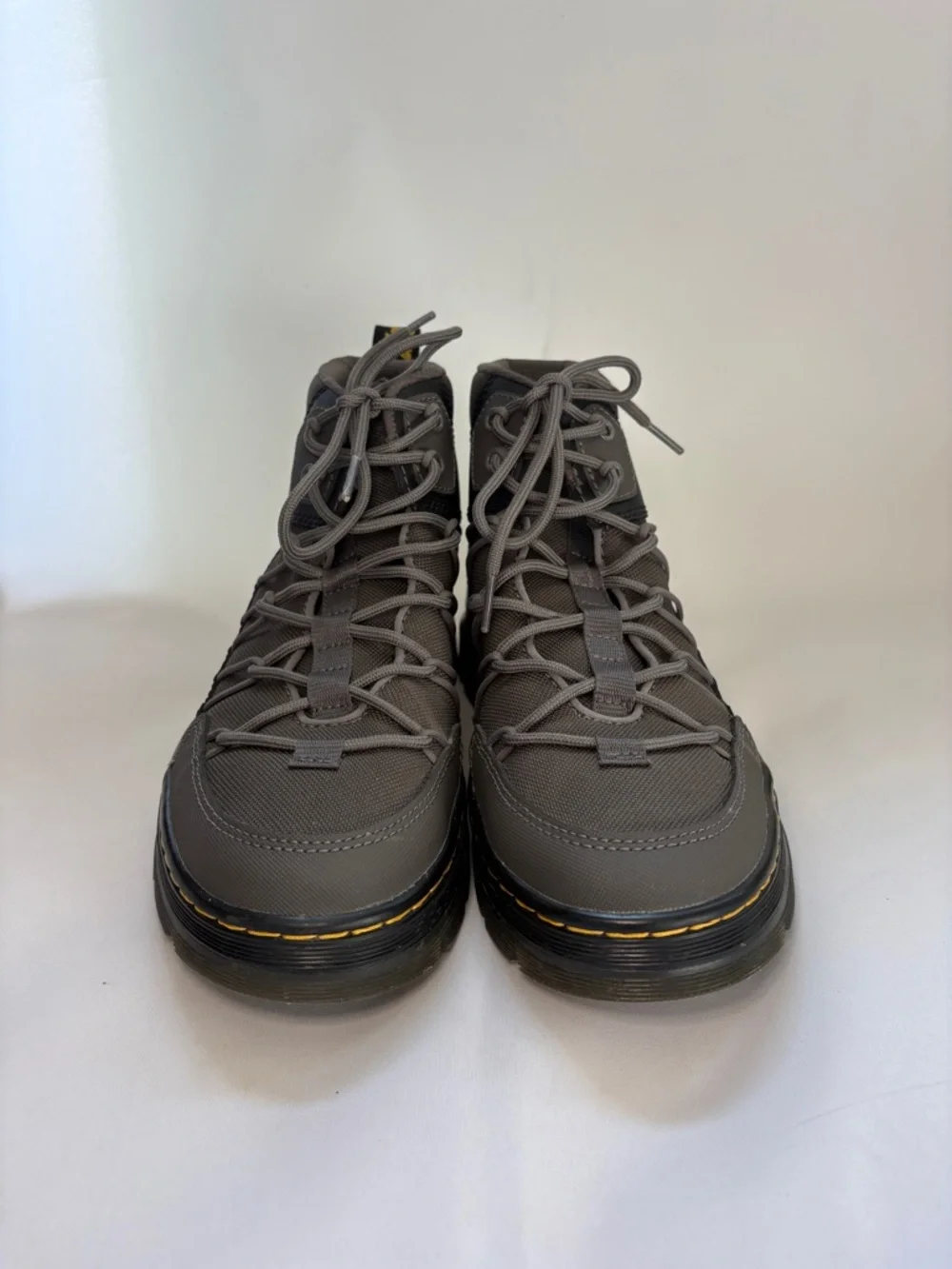 Dr. Martens Buwick Utility Chukka Boots with Yellow Stitching‎ Men’s Size 8